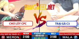 Video Trận 44 CPC3 1/4/2025 Chú Lũy CPC Gặp Trại Gà C3