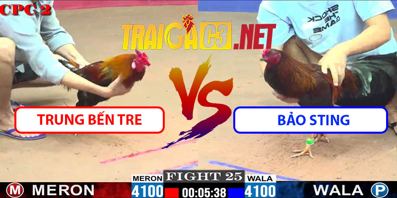 Video Trận 25 CPC2 23/5/2025 - Trung Bến Tre Đấu Bảo Sting