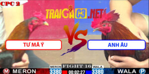Video Trận 16 CPC2 23/5/2025 - Tư Mã Ý Vs Anh Âu